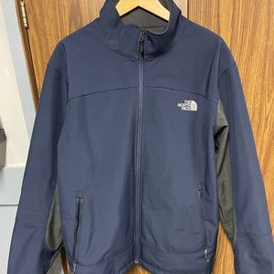 The North Face  Apex Bionic jacket, navy blue and gray, XXL